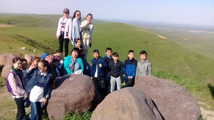 Шымкент қаласы білім басқармасына қарасты, Әл-Фараби ауданы № 129 жалпы орта білім беретін мектебі 6-7 сынып оқушыларымен  2019 жыл 28 сәуір күні «Туғ