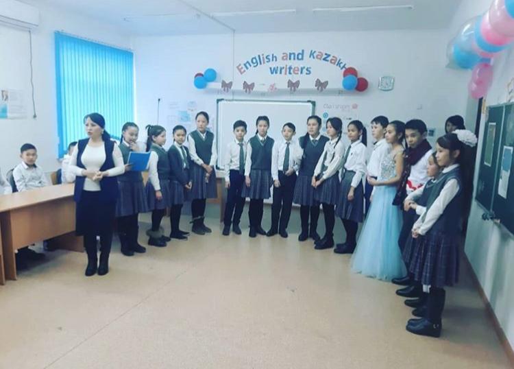 «Kazakh and English writers» атты сабақтан тыс іс-шарасы